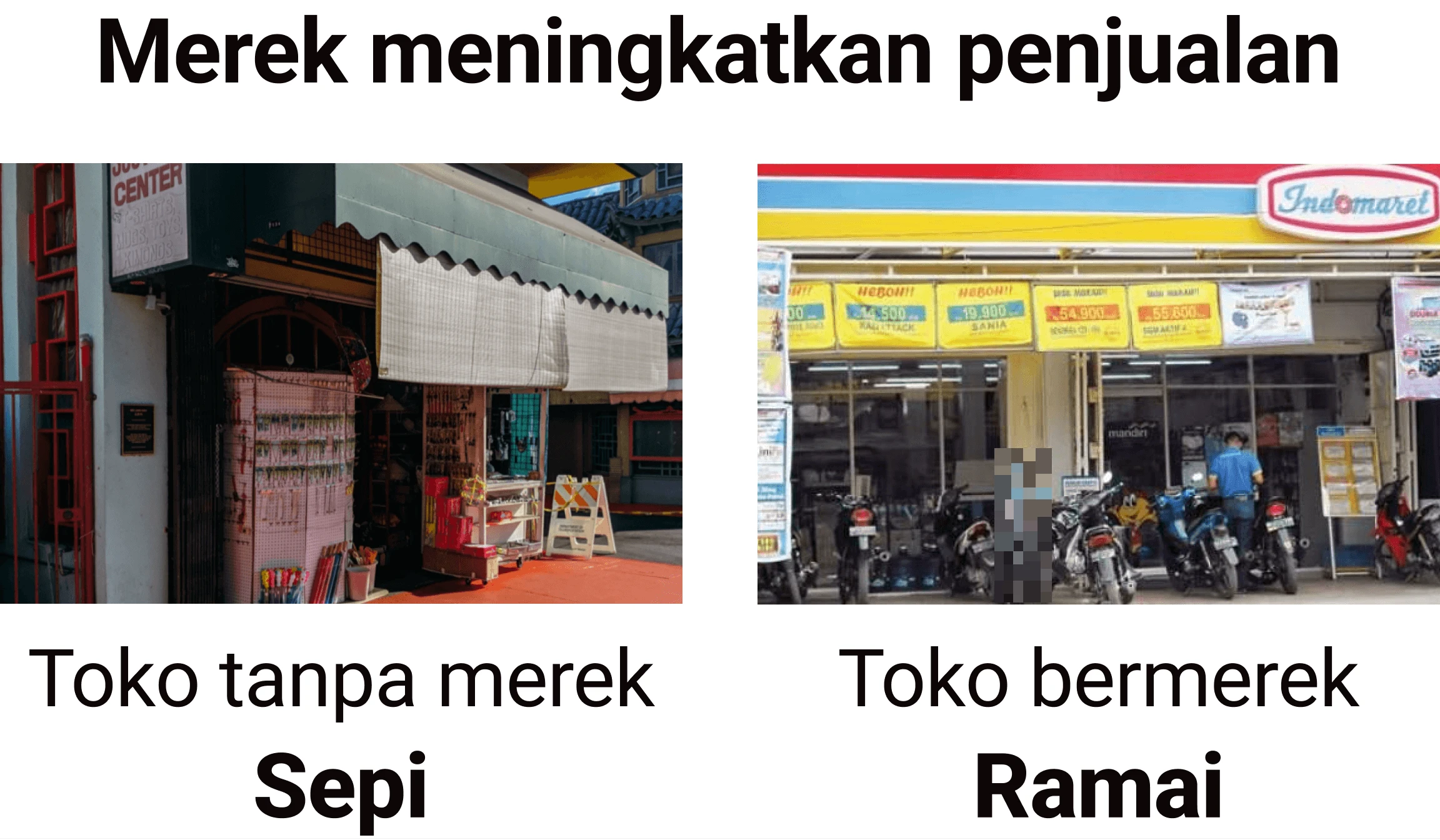merek meningkatkan penjualan